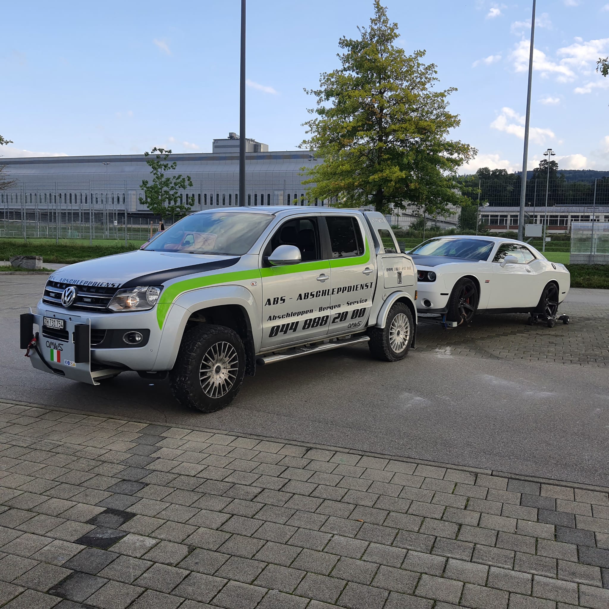 ABS Abschleppdienst Firmengebäude in der Schweiz