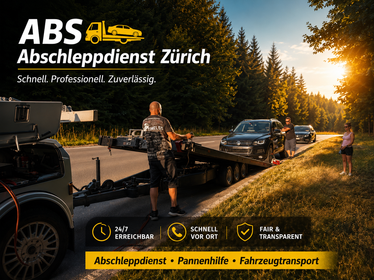 Schnelle Hilfe bei Pannen auf Zürcher Strassen