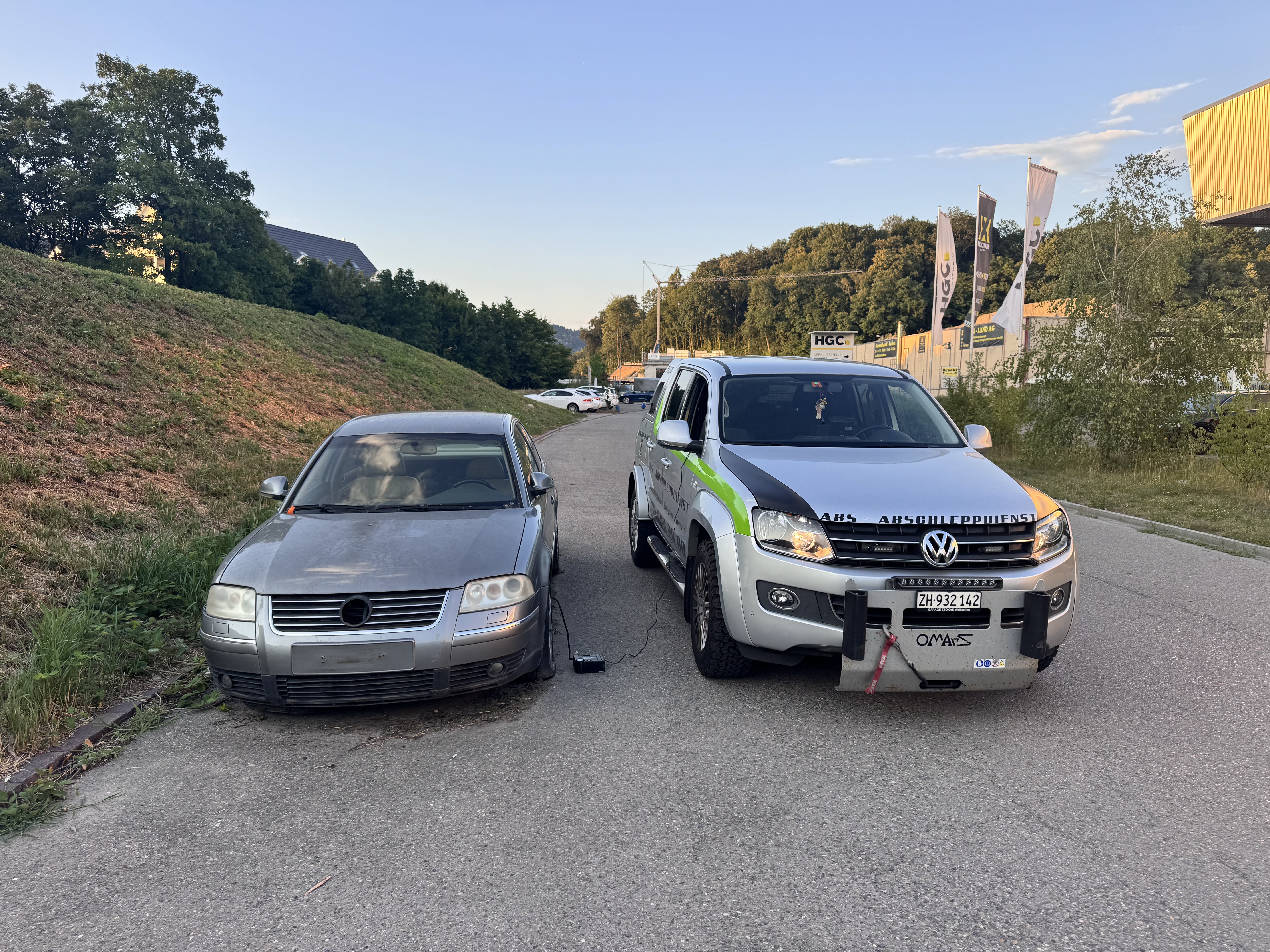 Abgestelltes Fahrzeug in Dietikon entfernt und entsorgt