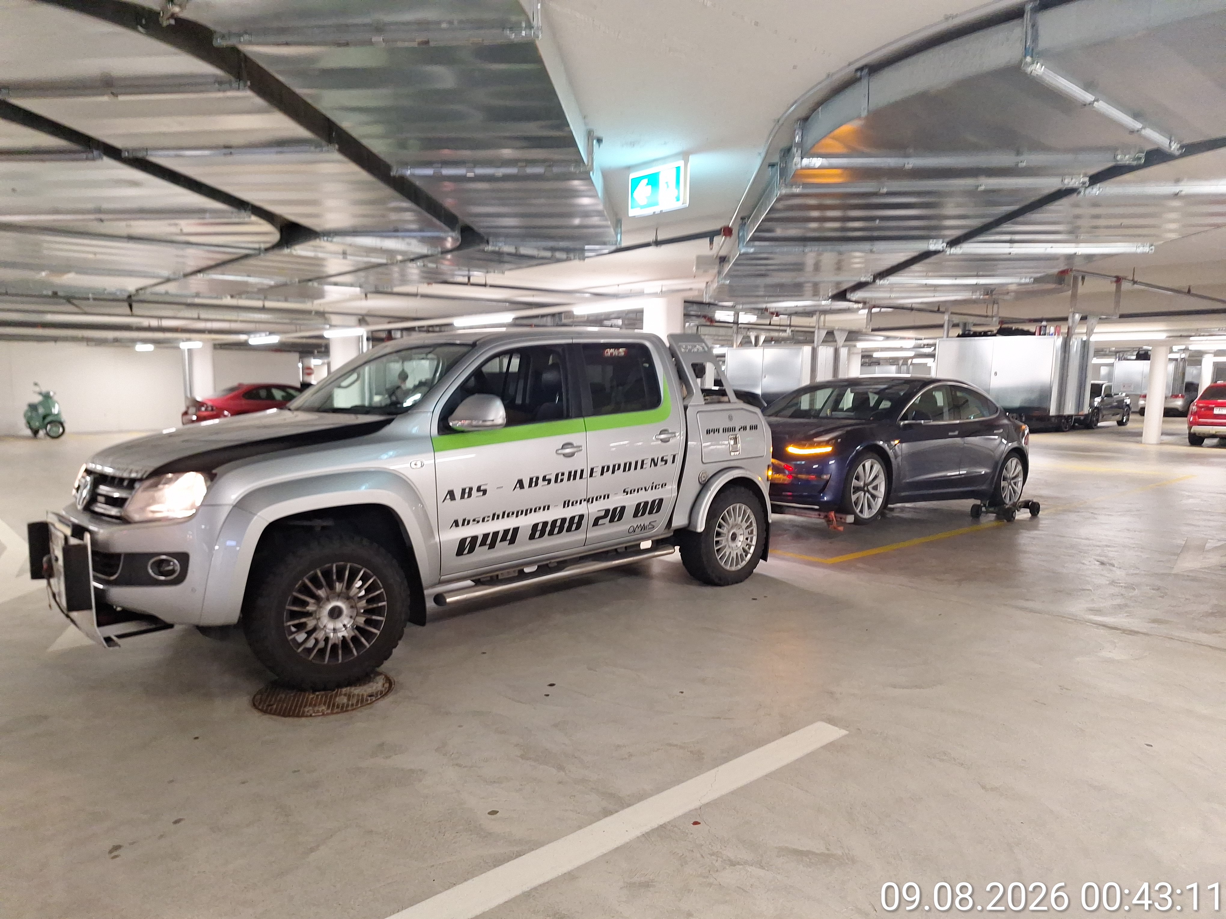 Falschparker-Chaos am Limmatspot in Spreitenbach