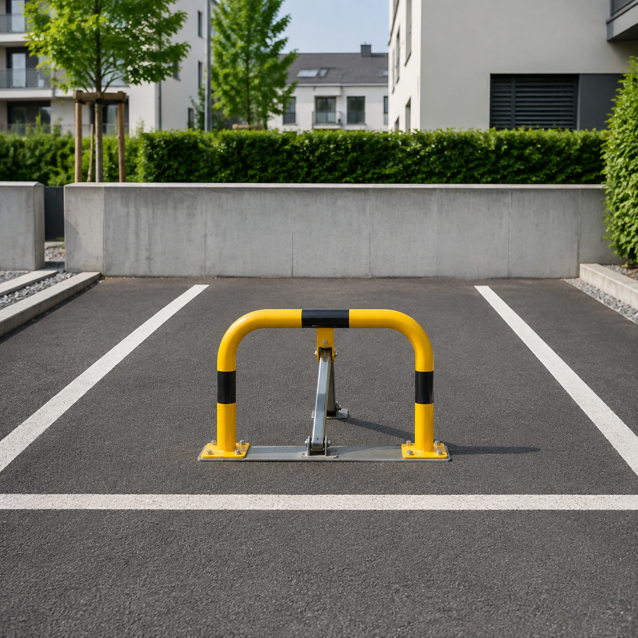 Parkplatzsperre gegen Falschparker: So schützen Sie Ihre Stellflächen
